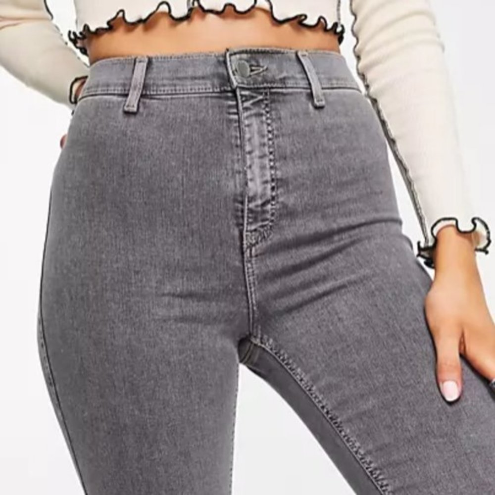 Topshop Joni jean in grey